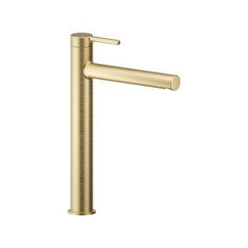 PI bateria umywalkowa stojąca wysoka, złoty szczotkowany