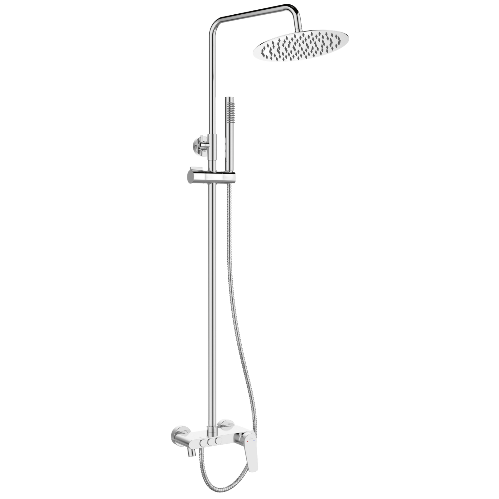 DESZCZOWNIA Z BATERI� NATRYSKOW� ALONIA INVENA TREND CHROM