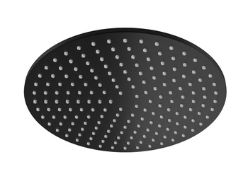 Deszczownica okrągła czarna 25cm R25EB