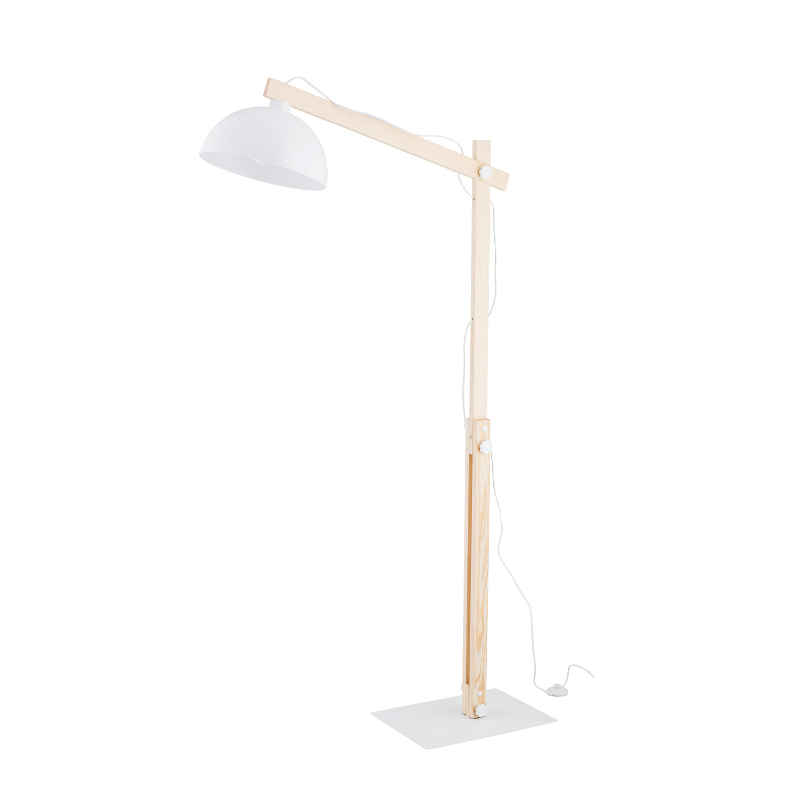 Bia lampa podogowa z naturalnym wykoczeniem 15W OSLO 5592