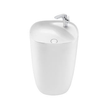 BEYOND Umywalka stojąca 500x450x880MM FINECERAMIC ®, Supraglaze®