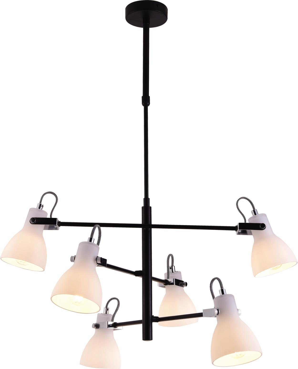 Nowoczesna lampa wiszca z obrotowymi ramionami K-8108 z serii KANTI