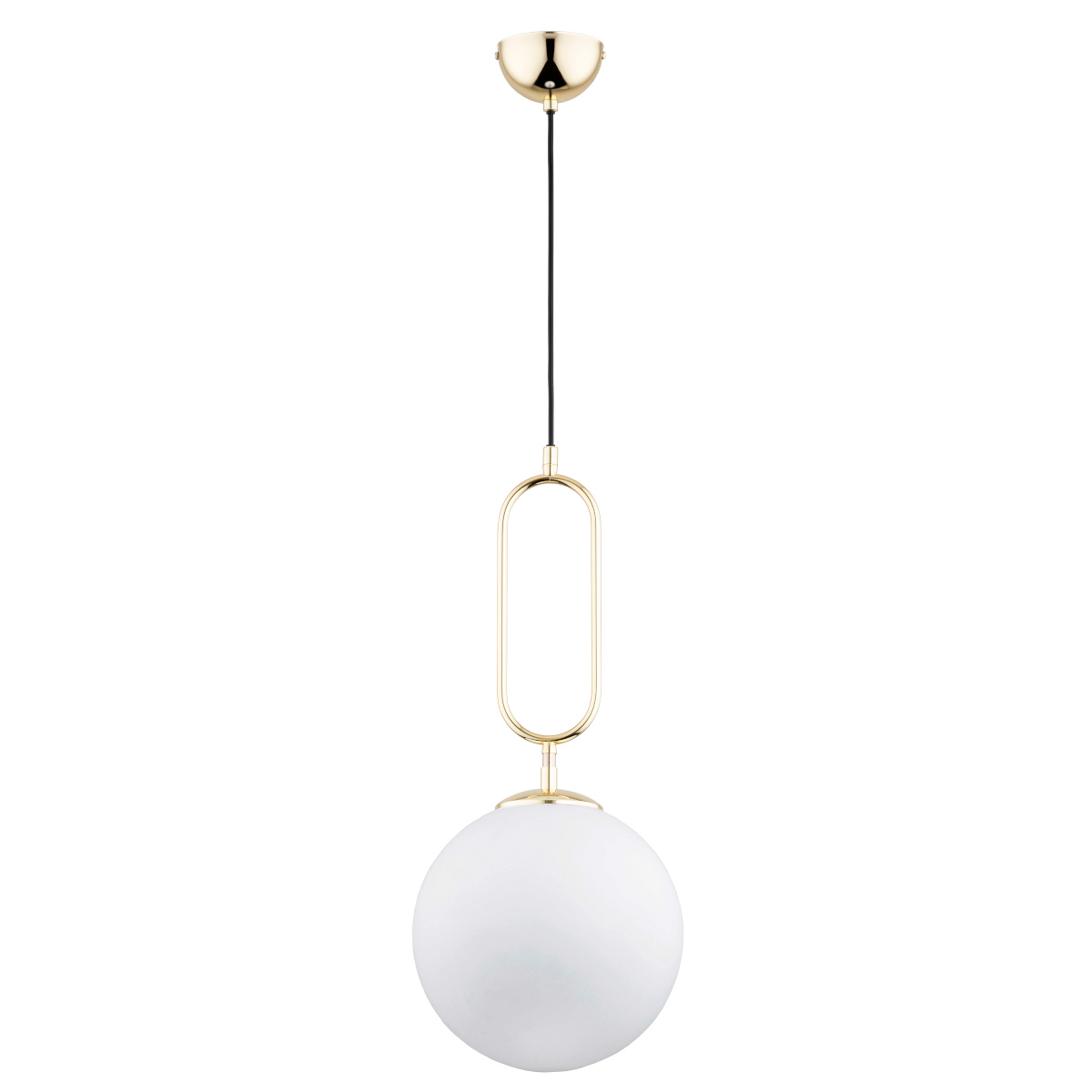 Lampa wisząca z kloszem VAVIL 61236 ZŁOTA