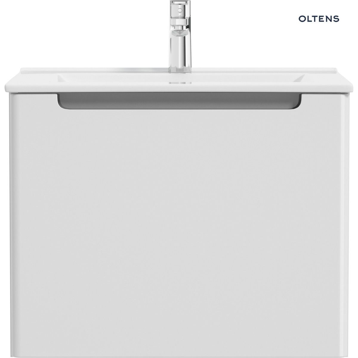 Oltens Jog umywalka z szafką 60 cm biała 68000000