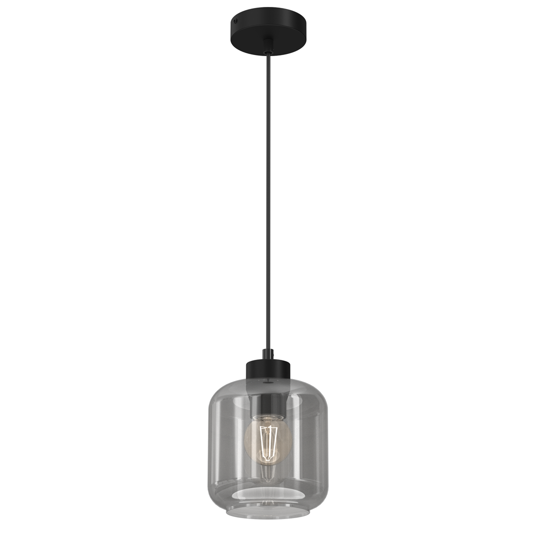 Lampa wiszca SOMBRA SMOKED 1xE27