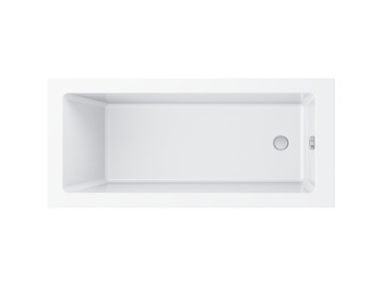 Akrylowa wanna Ravak Solar 150x70 biała + stelaż 70 | XC00100099