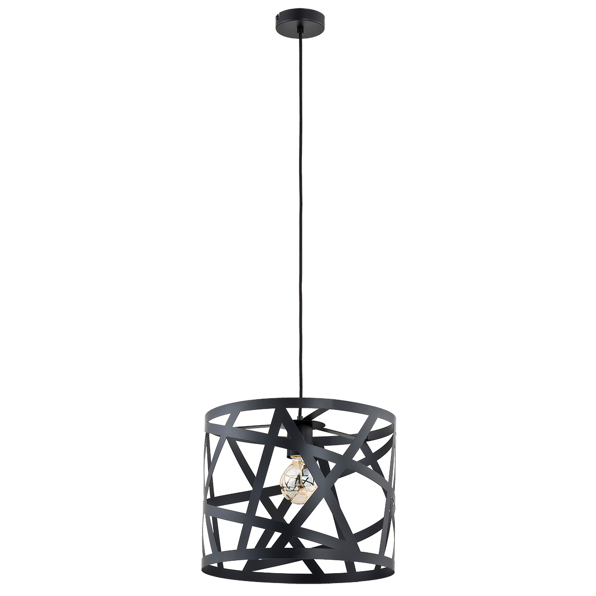 Stylowa lampa wisząca AGAPA 60310 CZARNA