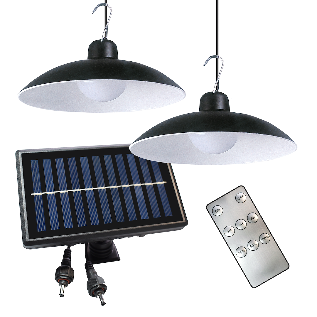 Lampa Solarna Saturn Podwjna