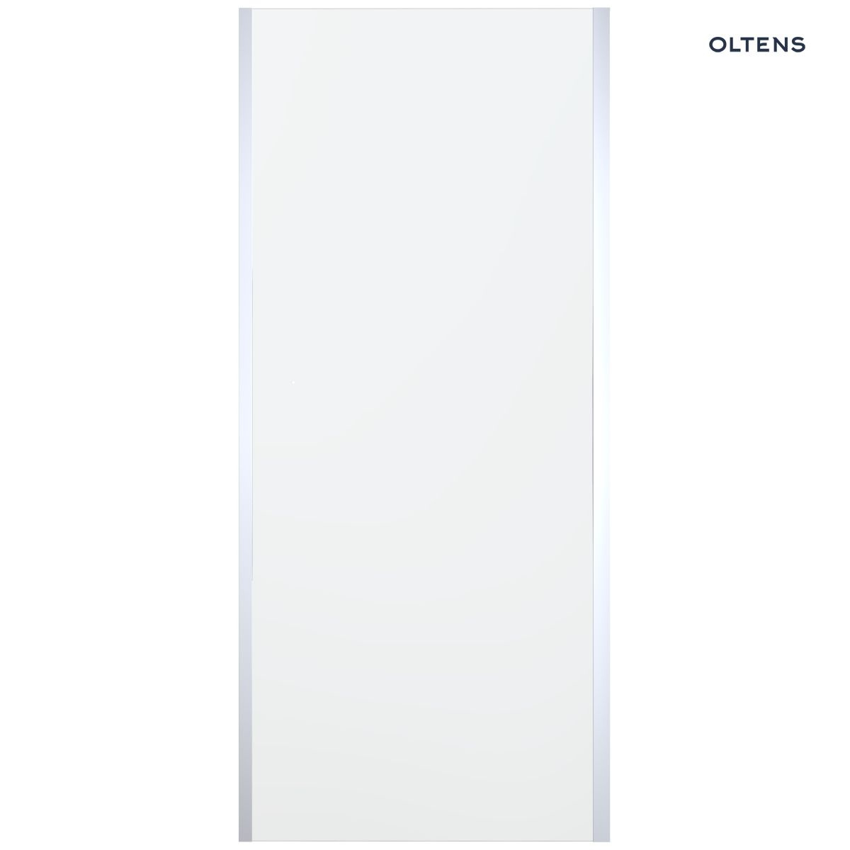 Oltens Fulla ścianka prysznicowa 90 cm boczna do drzwi chrom błyszczący/szkło przezroczyste 22101100