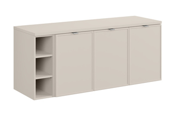 Zestaw mebli łazienkowych Bella Cashmere 140cm z blatem – set-bc b cashmere 140cm r