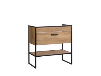 Szafka pod umywalkę 80cm 1 szuflada BROOKLIN 821 FSC