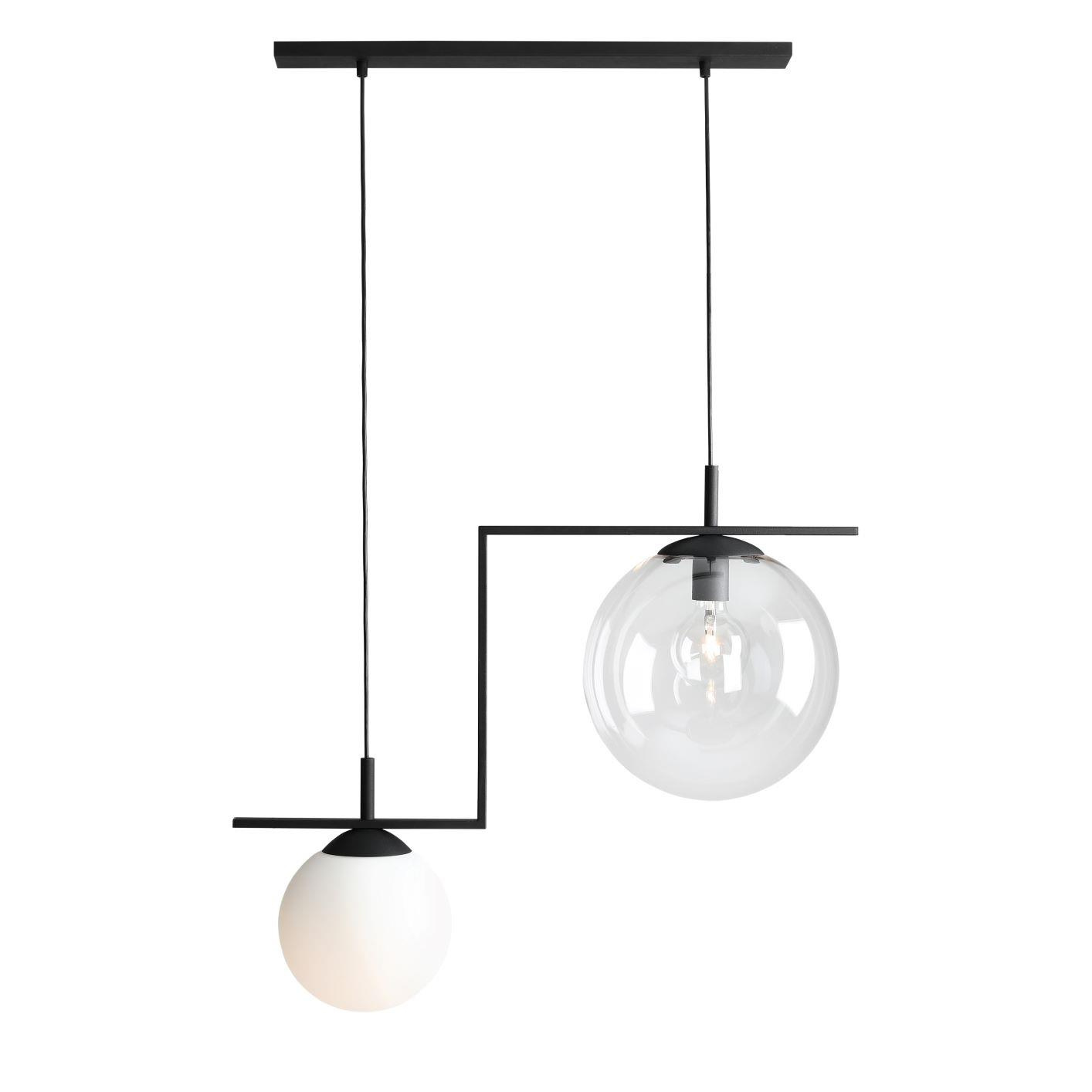 LAMPA WISZCA ZAC 2 BLACK MIX