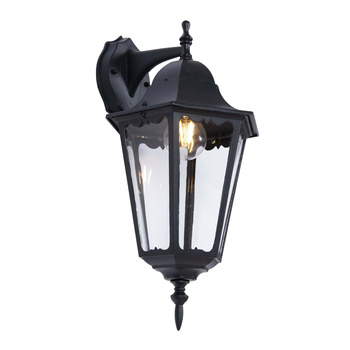 Kinkiet zewnętrzny K-5006A DOWN czarna z serii LOZANA