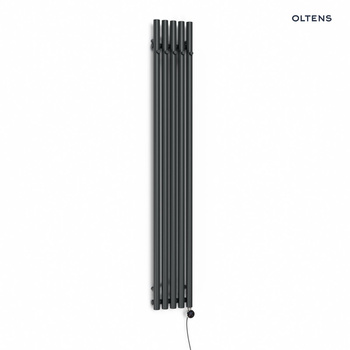 Oltens Stang (e) grzejnik łazienkowy 180x26 cm elektryczny grafit 55117400