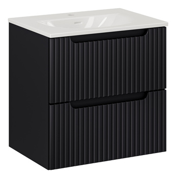 Zestaw mebli łazienkowych Nova Black 60cm z umywalką meblową SKY – SET-NOB SKY 3 60CM S