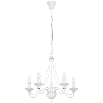 ŻYRANDOL RÓŻA 5 WHITE