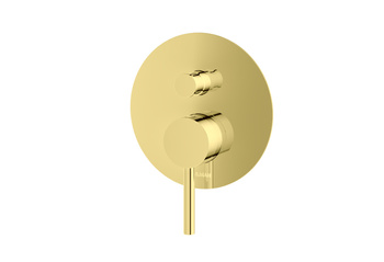 Bateria wannowo-prysznicowa 1 wyjście wody Axel Gold QW210AGD