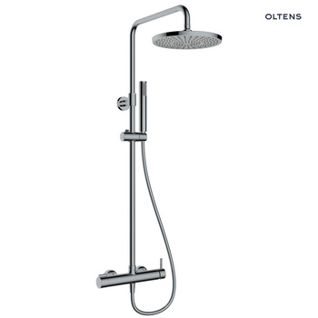Oltens Molle zestaw prysznicowy nikiel 36504910