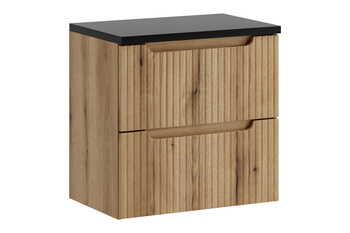 Zestaw meblowy 60cm z blatem set-noce b black s 60cm