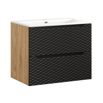 Zestaw mebli łazienkowych Ocean Black 70cm z umywalką meblową SKY – set-ocbl 70cm s sky