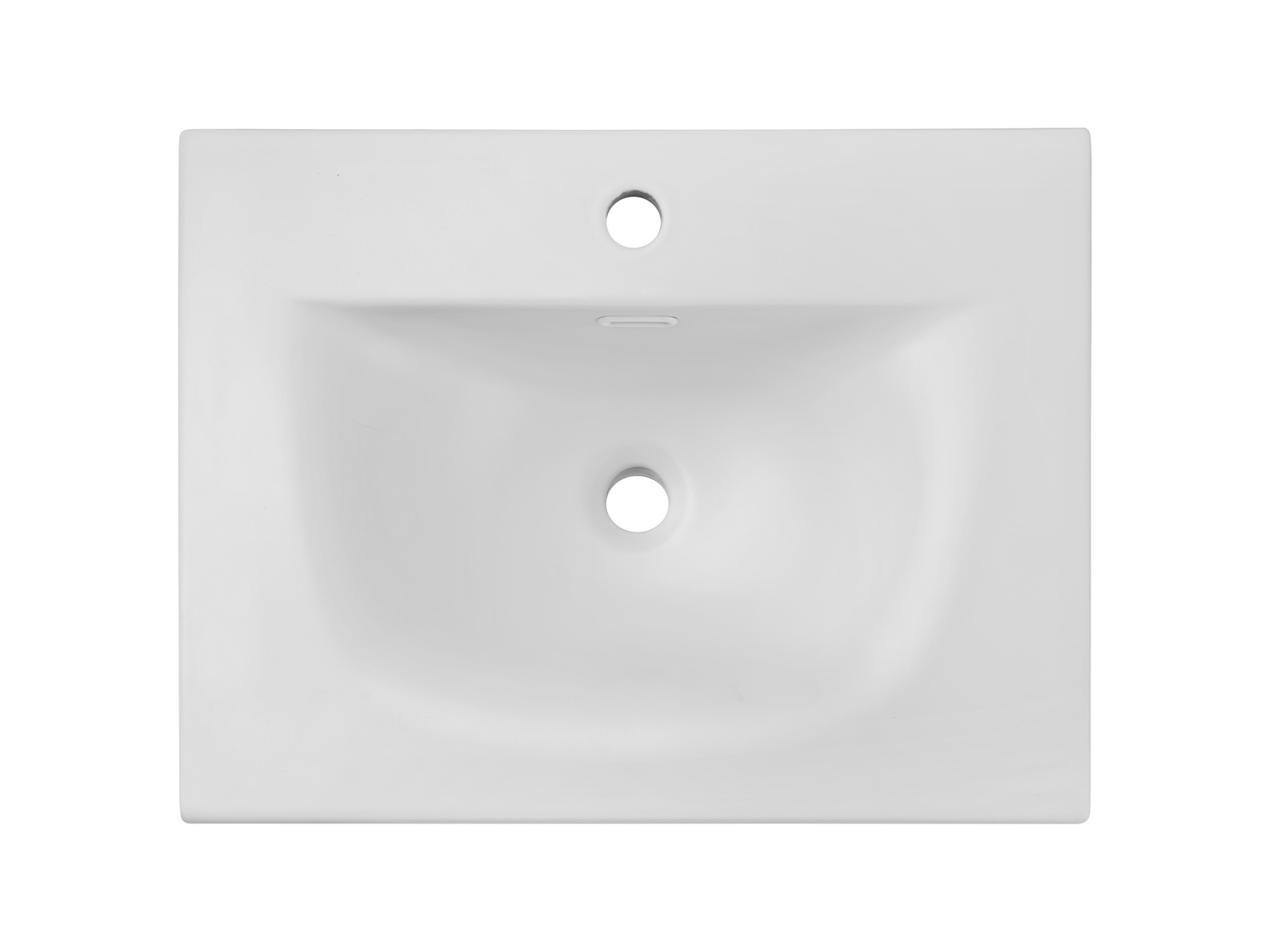 Umywalka meblowa jednokomorowa 60cm sky 1 60 dp matt white ( e-8099-60 )