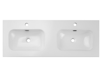 Umywalka meblowa dwukomorowa 120cm fly 120d dp ( e-8073-120d )