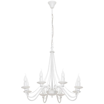 ŻYRANDOL RÓŻA 8 WHITE