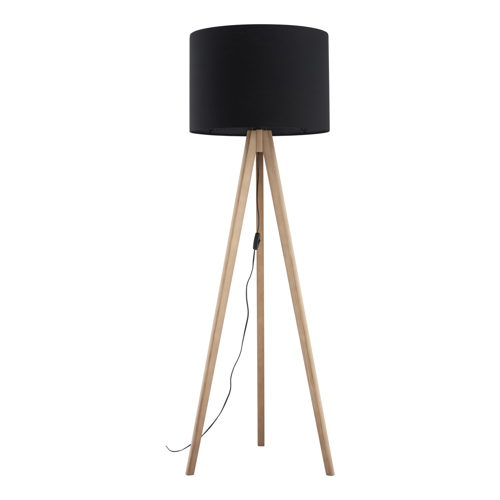 Lampa podłogowa 145cm trójnóg abazur 50cm Grand Sosna 16007 TK Lighting