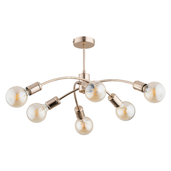 Innowacyjna lampa 6-punktowa RALPH 63048 ZŁOTA