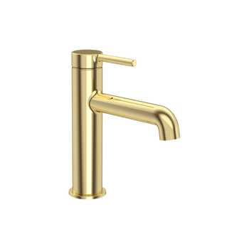 Delta PI bateria umywalkowa stojąca, złoty połysk