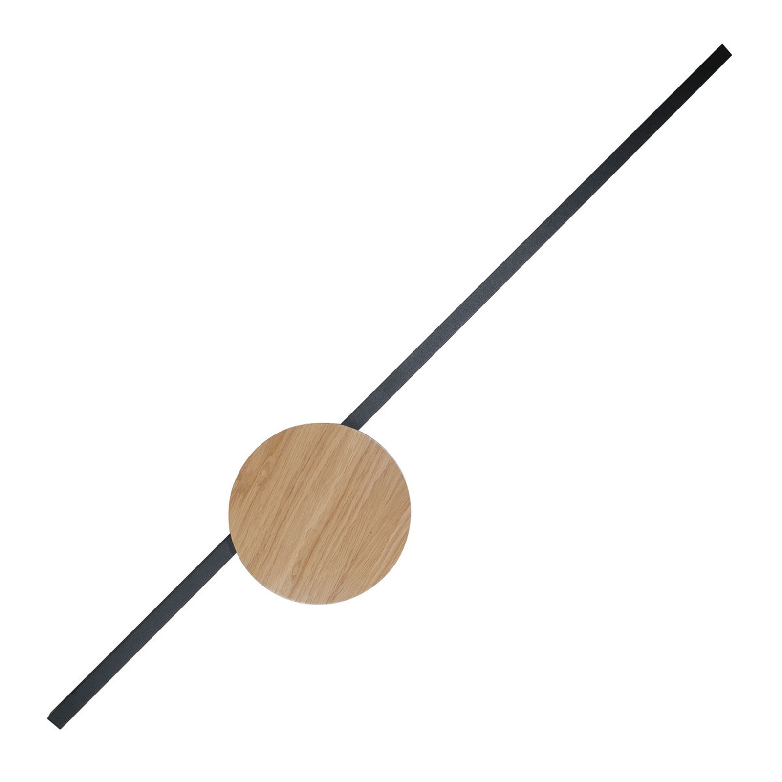 Kinkiet LED nowoczesny Java II Black Wood 1441 TK Lighting