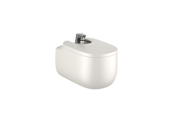 BEYOND Bidet podwieszany 580MM z otworami pod pokrywę BEIGE