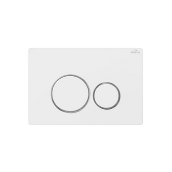 PRZYCISK SPŁUKUJĄCY DO STELAŻA PODTYNKOWEGO, 604 BIAŁY