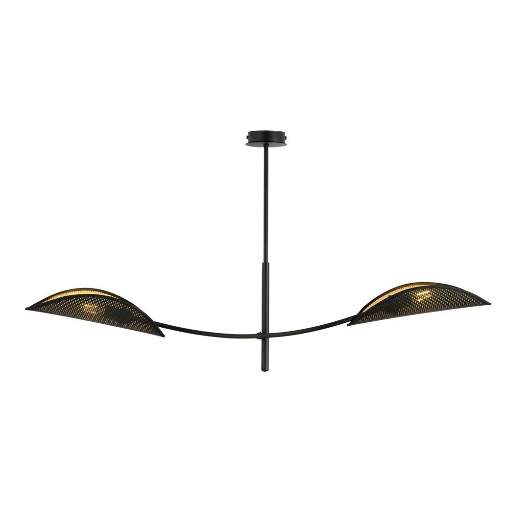 Elegancka lampa sufitowa 2-punktowa LOTUS 1106/2