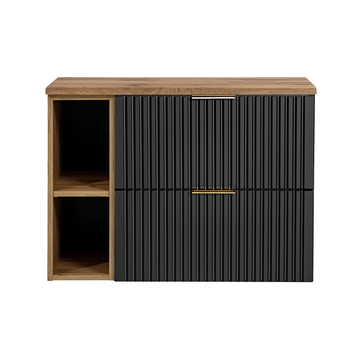 Zestaw mebli łazienkowych Adel Black 80cm – SET - ADB B 80CM WOTAN 81-01 WOTAN