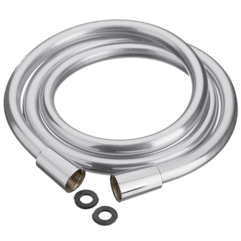 WĄŻ NATRYSK. 150 CM, SILVER, ANTI-TWIST