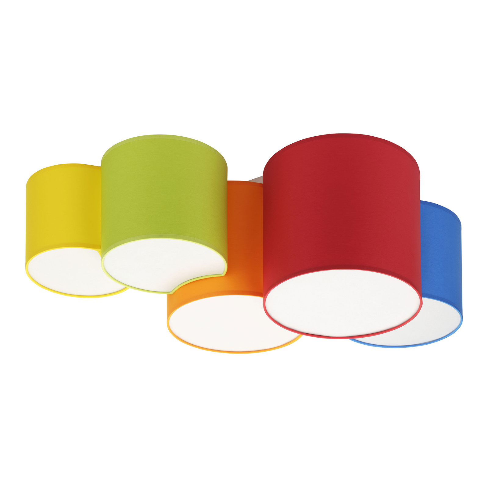 Mona Kids kolorowa lampa sufitowa 5xE27