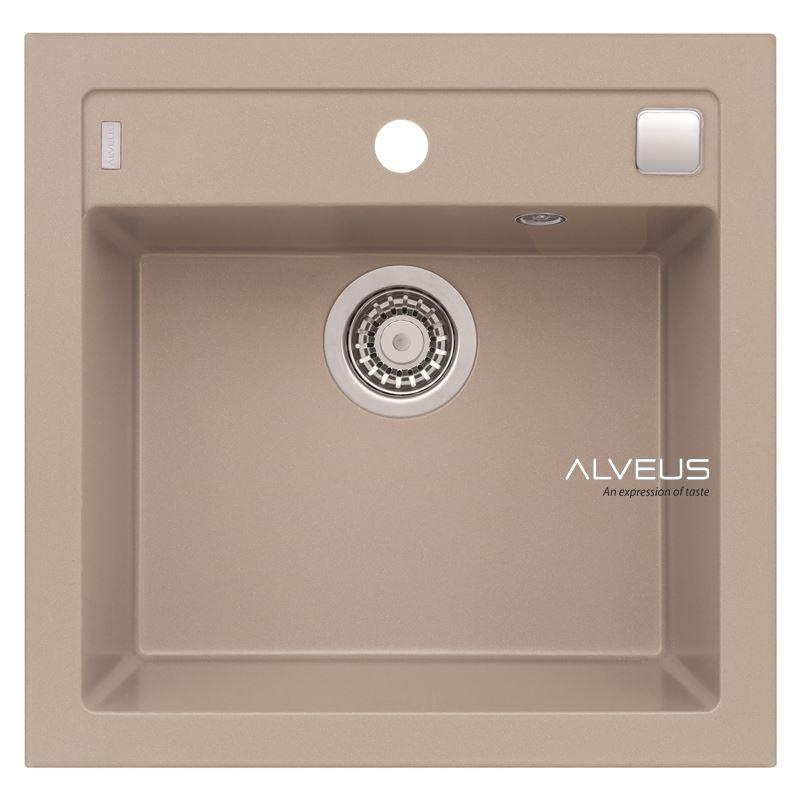 ALVEUS FORMIC 20 zlewozmywak granitowy beżowy 4402055