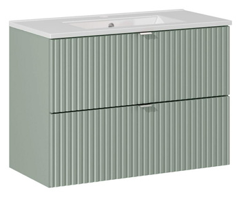 Zestaw mebli łazienkowych Line Reed Green 80cm z umywalką meblową Dance – SET-LRG 80CM S DANCE