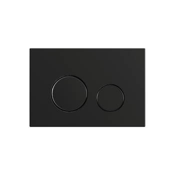 Nest przycisk spłukujący do stelaża podtynkowego WC Flaro Expert, czarny mat