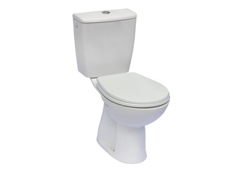 Miska WC ROCA ADELE/MADALENA do kompaktu z deską PP A801314N04 biała