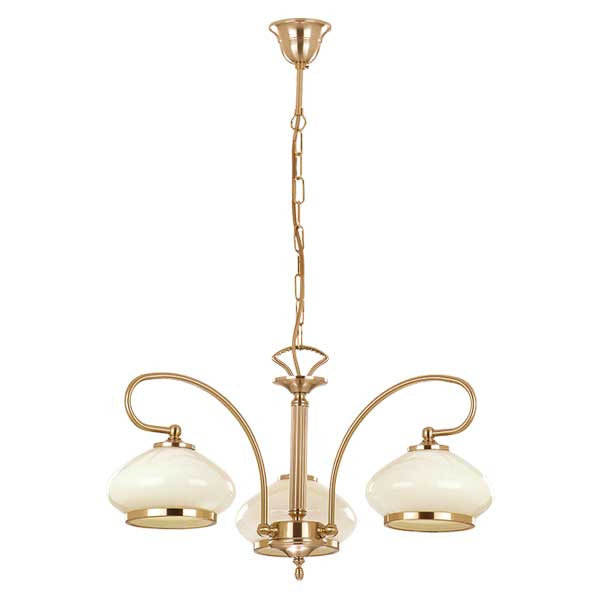 Gustowna lampa 3-punktowa ASTORIA 3321 ZŁOTA