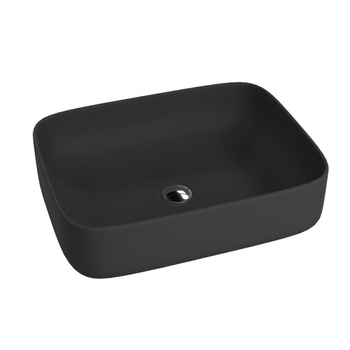 Umywalka nablatowa Galera Black Mat
