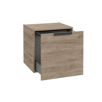 Szafka pod blat z koszem Defra Faro B50 wisząca 50x45x50 cm orzech rockford 001-B-05016