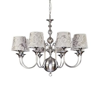 BATUMI duży klasyczny żyrandol 8-ramienny chromowany 1610