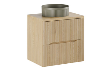 Zestaw mebli łazienkowych Nordic Cremona 60cm z blatem i umywalką nablatową Beyond – set-nc b cremona 60cm un beyond og