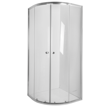 KABINA NATR.PÓŁOK.VITORIA 80X80 PR.CHROM SZK. CLEAR