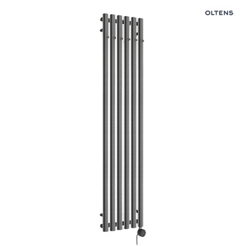 Oltens Stang (e) grzejnik łazienkowy elektryczny 150x31,5 cm grafit 55122400