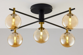 FIGARO nowoczesny żyrandol 5-punktowy 2032