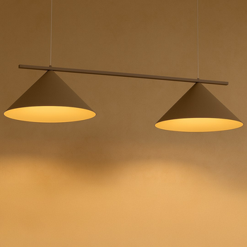 Lampa wisząca CAPITAL TAUPE 2xGX53